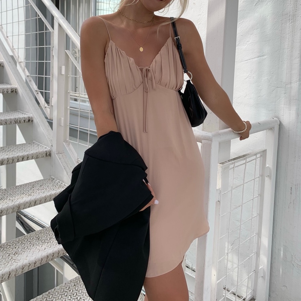 Naked Zebra strappy mini dress- TAG STILL ON